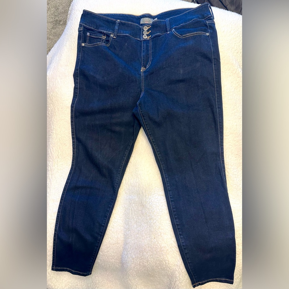 Torrid Dark Blue Women Jeggings